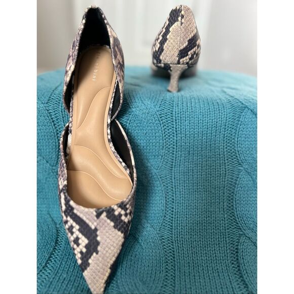 Gianni Bini Sophia d'Orsay pumps, snakeskin print - Picture 5 of 5